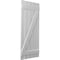 Ekena Millwork Americraft 5-Board (2 Batten) Wood Spaced Board-n-Batten Shutters w/ Z-Bar, ARW102SB519X77PRH ARW102SB519X77PRH - alternate 7